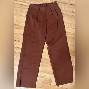 Quince Women's Brown Trousers